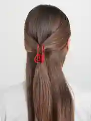 Красный краб для волос Минни Маус