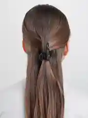 Черный краб для волос Минни Маус