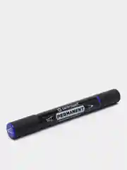 Маркер перманентный двусторонний Centropen, синий