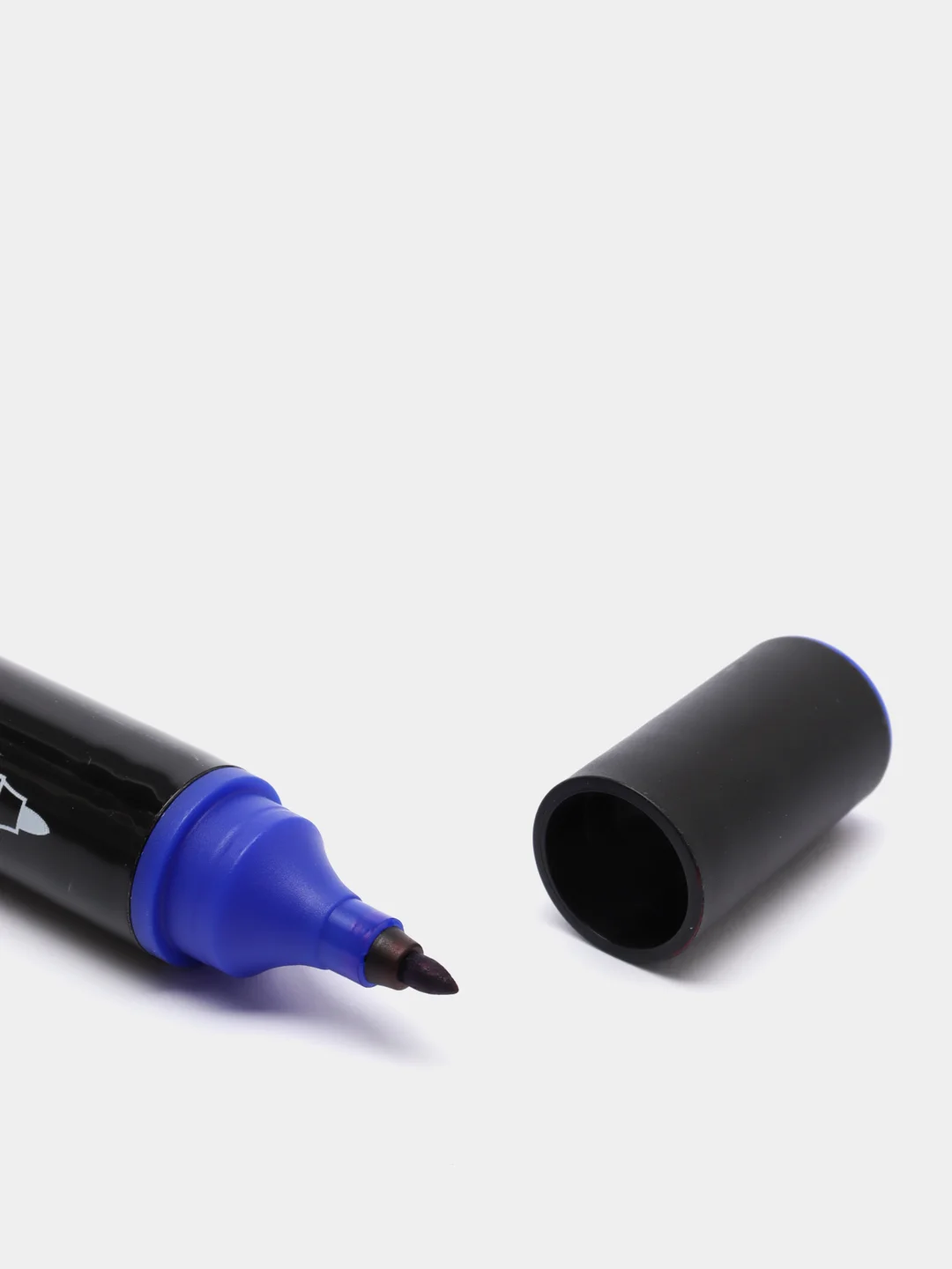Маркер перманентный двусторонний Centropen, синий