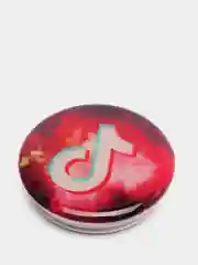Коралловый попсокет TikTok для смартфона (Tik tok, тик ток, тикток)
