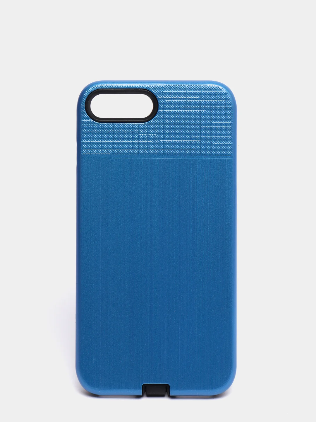Синий чехол iPhone 7 / 8 / SE 2020, 7 Plus / 8 Plus, 6/6s, 6 Plus / 6s Plus силиконовый металлик