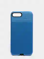 Синий чехол iPhone 7 / 8 / SE 2020, 7 Plus / 8 Plus, 6/6s, 6 Plus / 6s Plus силиконовый металлик