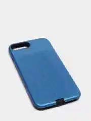 Синий чехол iPhone 7 / 8 / SE 2020, 7 Plus / 8 Plus, 6/6s, 6 Plus / 6s Plus силиконовый металлик