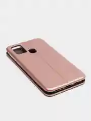 Розовый чехол-книжка для Samsung Galaxy M31 (Самсунг Галакси М31)