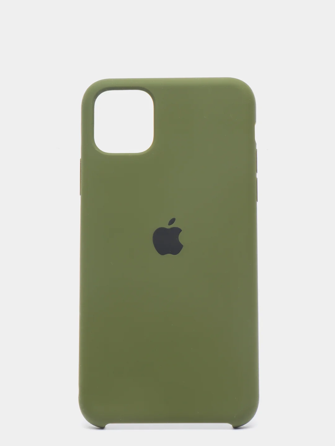 Оливковый чехол силиконовый для iPhone  Silicone 7/8/,7/8 Plus,X/ XS,XS Max,XR,11,11 Pro,11 Pro Max