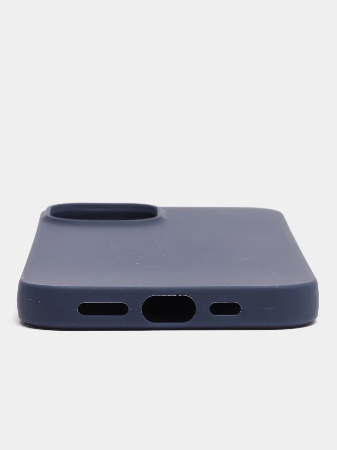 Темно-синий силиконовый чехол для iPhone 13, 13 mini, 13 Pro, 12 mini, 12/12 Pro, XR, 11, 11 Pro