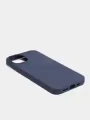 Темно-синий силиконовый чехол для iPhone 13, 13 mini, 13 Pro, 12 mini, 12/12 Pro, XR, 11, 11 Pro