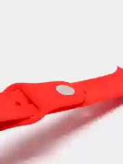 Красный силиконовый ремешок для Apple Watch 38, 40, 42, 44