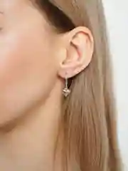 Серьги "Сердечки" ассиметричные, для пирсинга