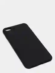 Черный силиконовый чехол IPhone