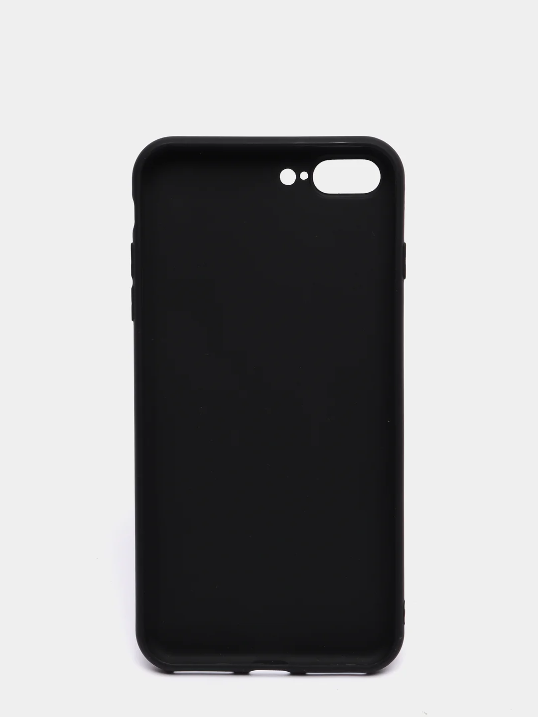 Черный силиконовый чехол IPhone