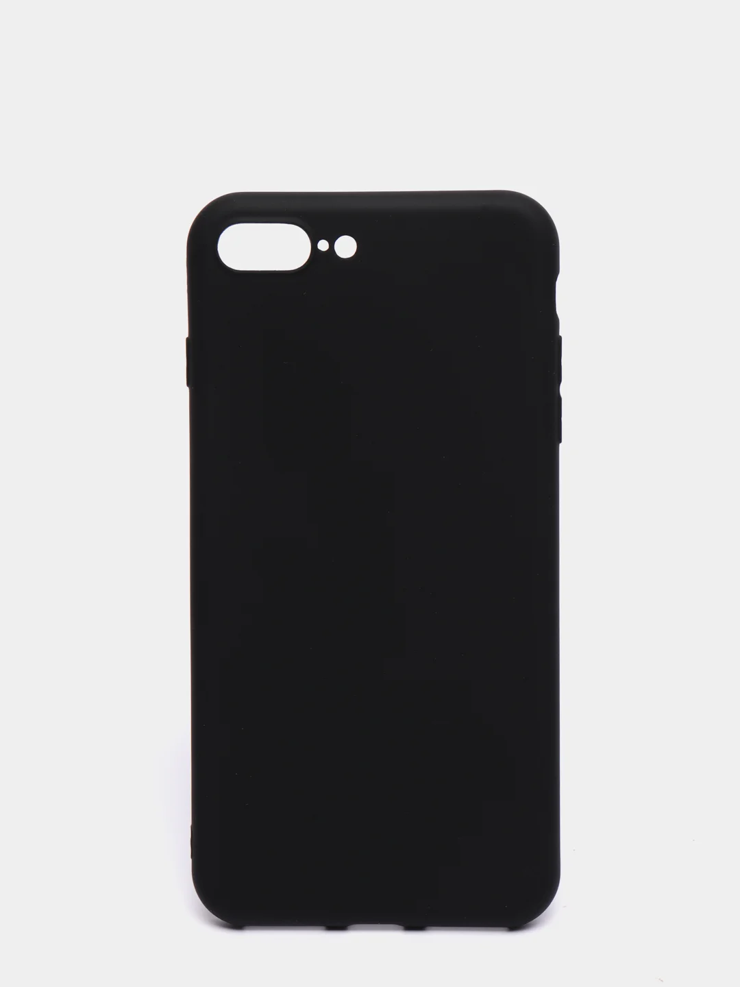 Черный силиконовый чехол IPhone