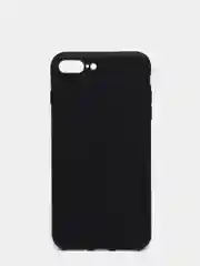 Черный силиконовый чехол IPhone
