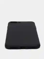 Черный силиконовый чехол IPhone