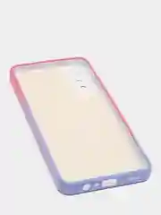 Пурпурный чехол Samsung Galaxy A02, Самсунг Галакси А02 силиконовый с мягким подкладом