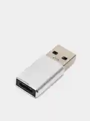Индиго otg Адаптер переходник с USB Type - C (выход) на USB 2.0 или 3.0 (вход) / отг