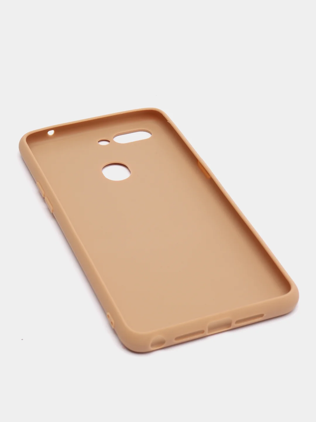 Бежевый чехол для телефона OPPO R15 силиконовый, 7 цветов
