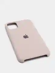 Бежевый чехол силиконовый для iPhone  Silicone 7/8/,7/8 Plus,X/ XS,XS Max,XR,11,11 Pro,11 Pro Max