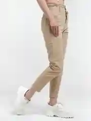 Бежевый джинсы