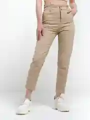 Бежевый джинсы