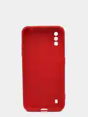 Красный чехол Samsung Galaxy A01 / M01, Галакси А01 / М01 чехол силиконовый рифленый