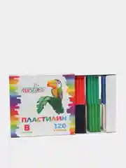Пластилин, 6-8 цветов