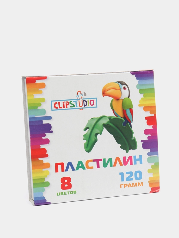Пластилин, 6-8 цветов