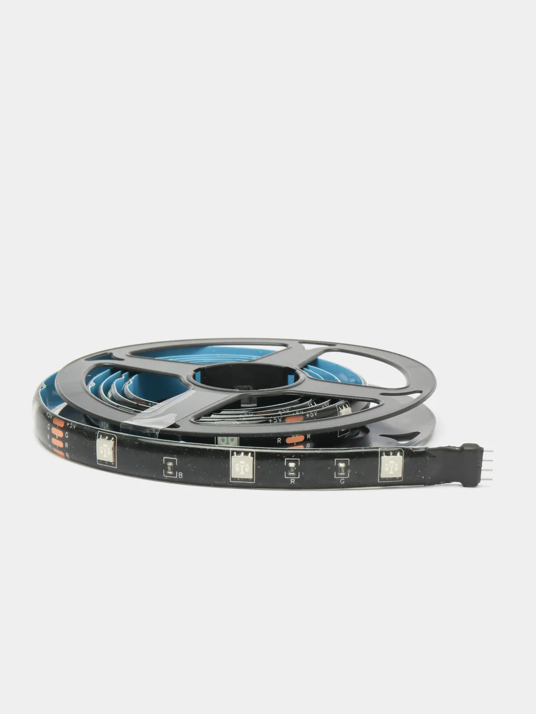 Светодиодная LED лента 5050 RGB 1-5 м, USB, IP65 с пультом управления
