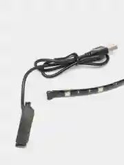Светодиодная LED лента 5050 RGB 1-5 м, USB, IP65 с пультом управления