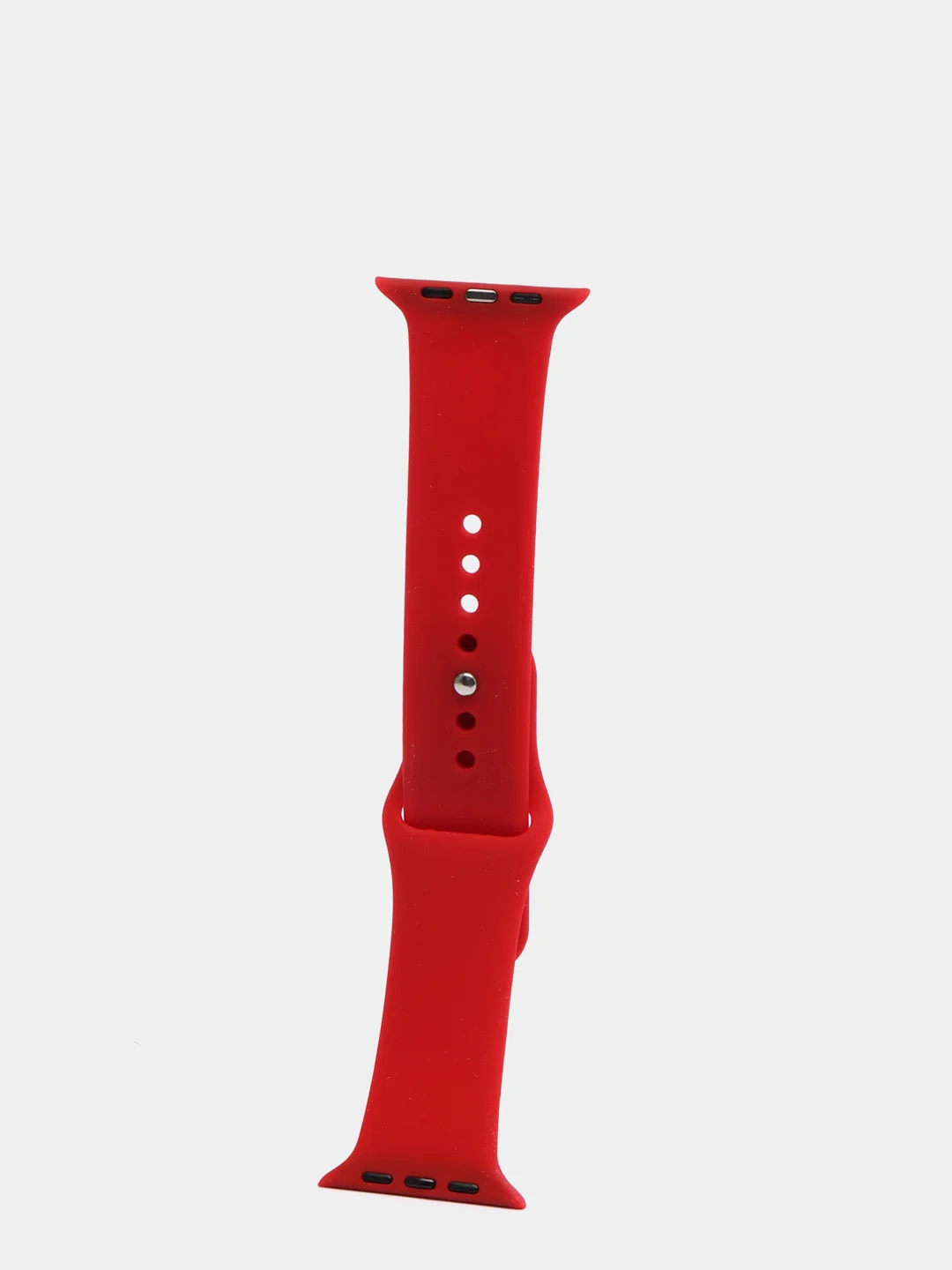 Бордовый силиконовый ремешок для Apple Watch 38, 40, 42, 44