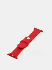 Бордовый силиконовый ремешок для Apple Watch 38, 40, 42, 44