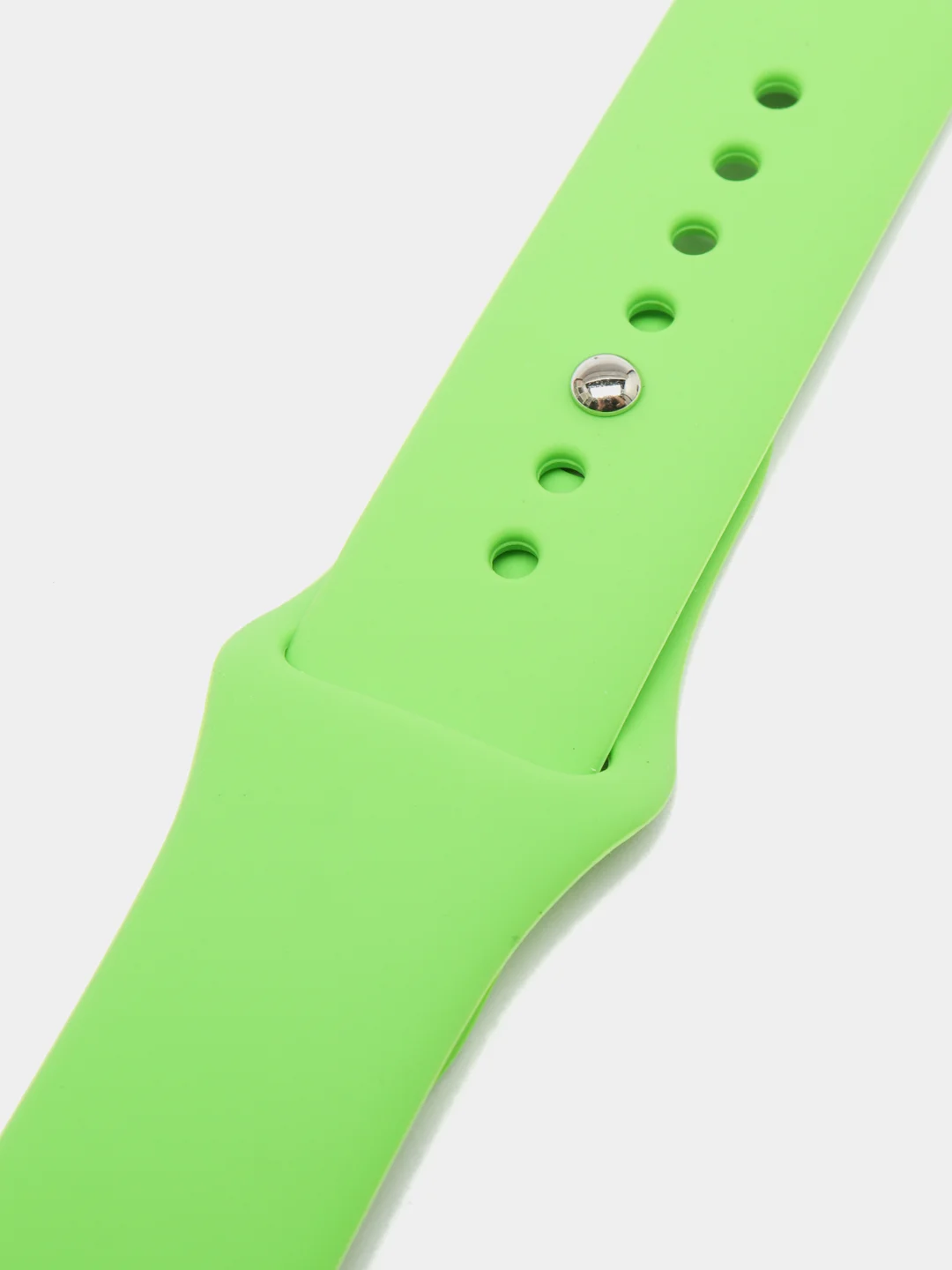 Лайм силиконовый ремешок для Apple Watch 38, 40, 42, 44