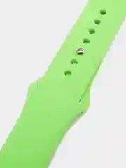 Лайм силиконовый ремешок для Apple Watch 38, 40, 42, 44