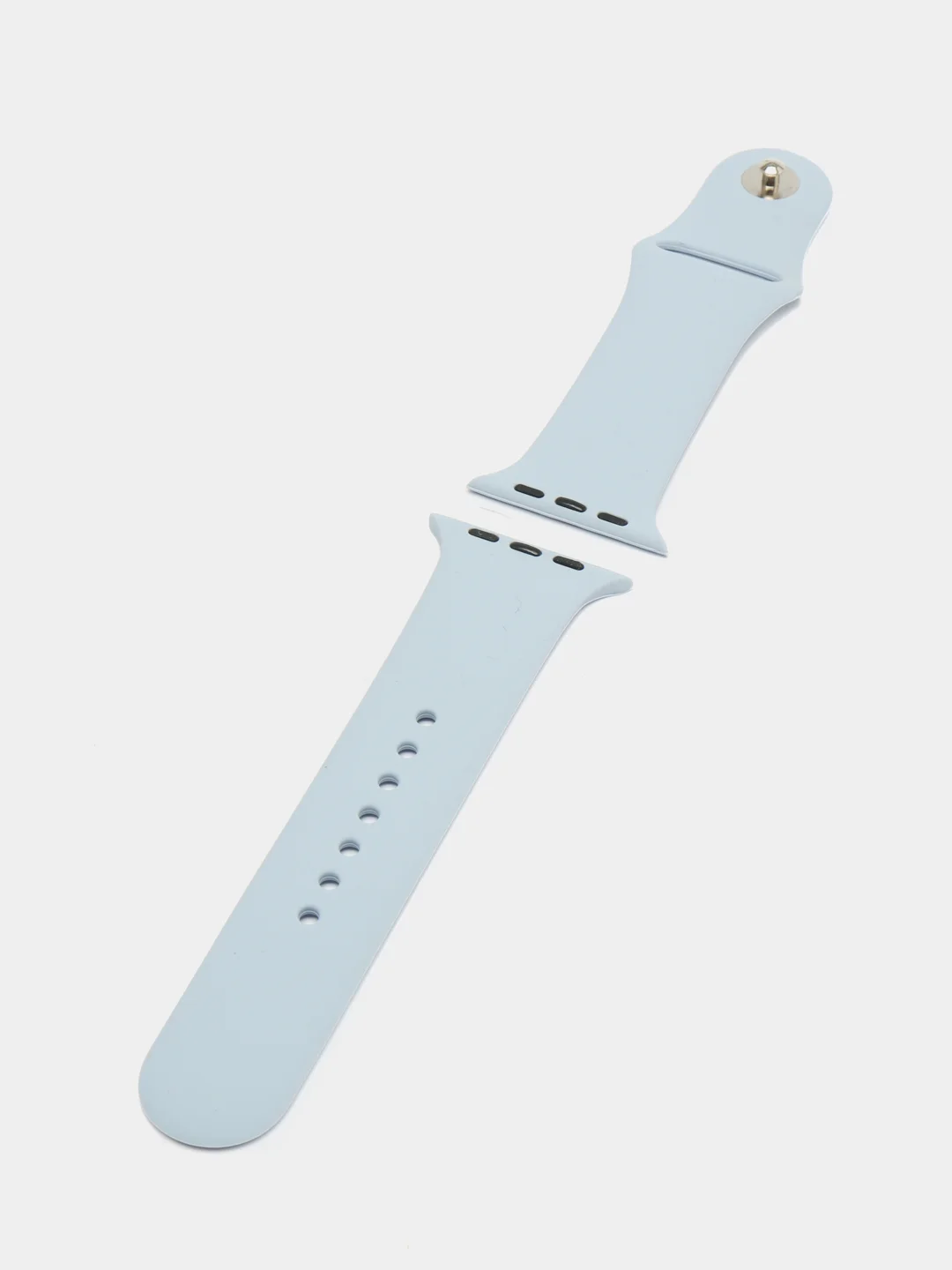 Лавандовый силиконовый ремешок для Apple Watch 38, 40, 42, 44
