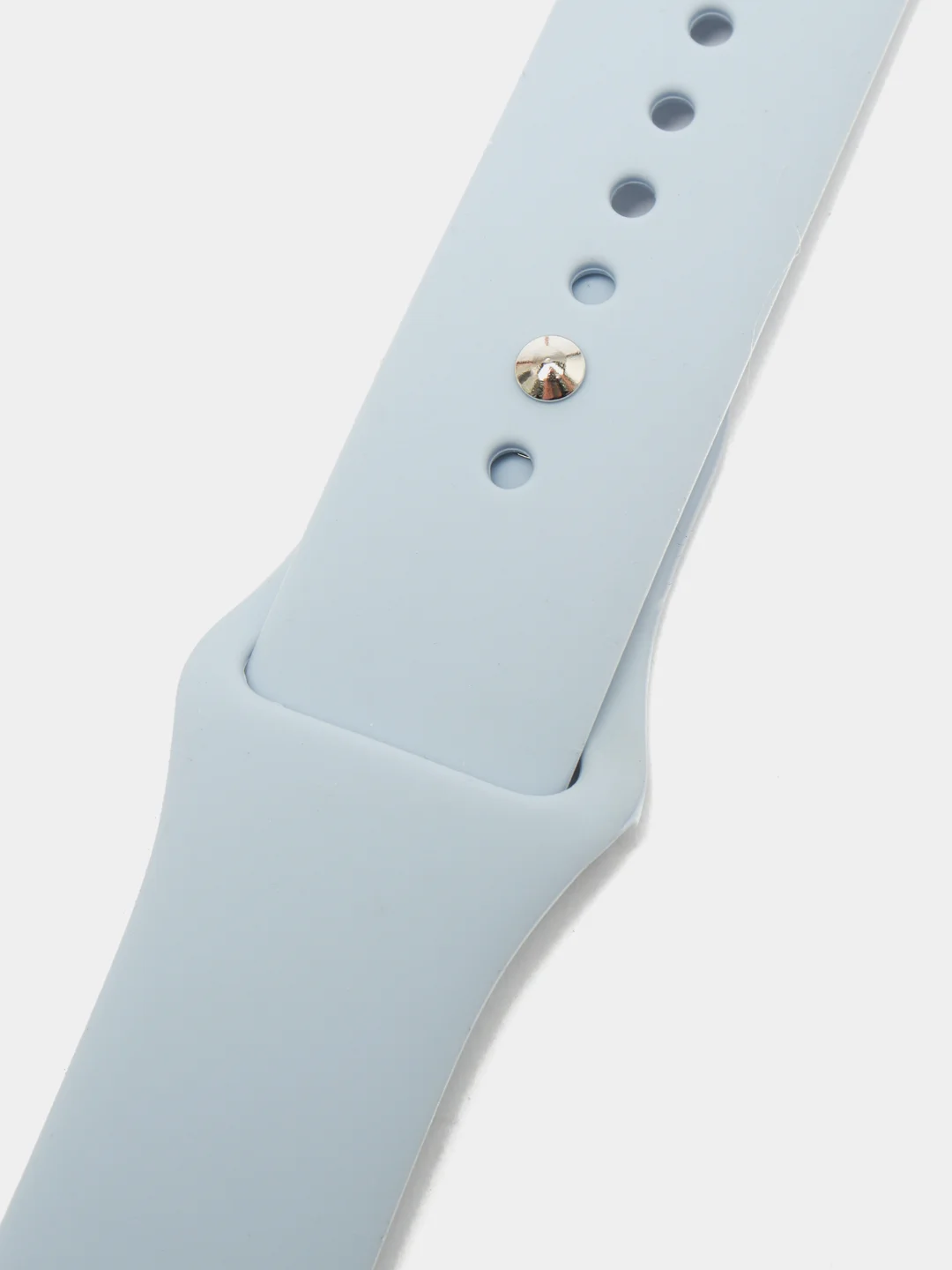 Лавандовый силиконовый ремешок для Apple Watch 38, 40, 42, 44