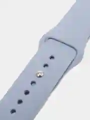 Небесно-голубой силиконовый ремешок для Apple Watch 38, 40, 42, 44