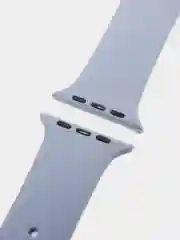 Небесно-голубой силиконовый ремешок для Apple Watch 38, 40, 42, 44
