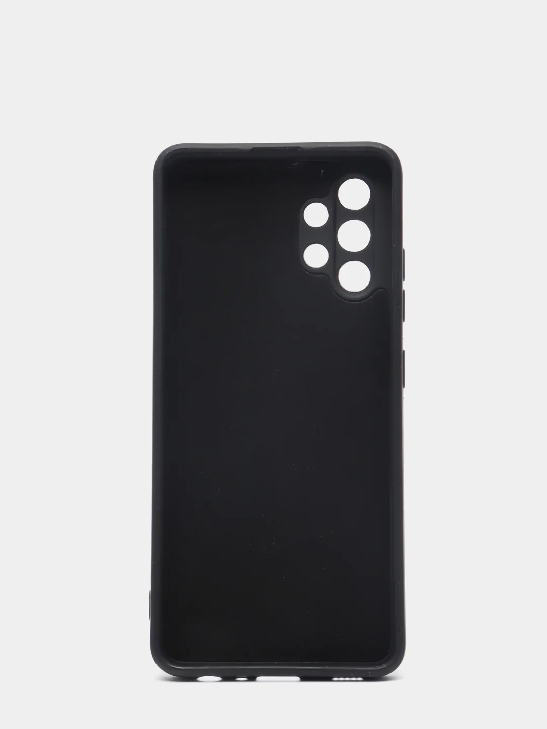 Черный чехол силиконовый Samsung A12, A32, A52, M32, A22, A50