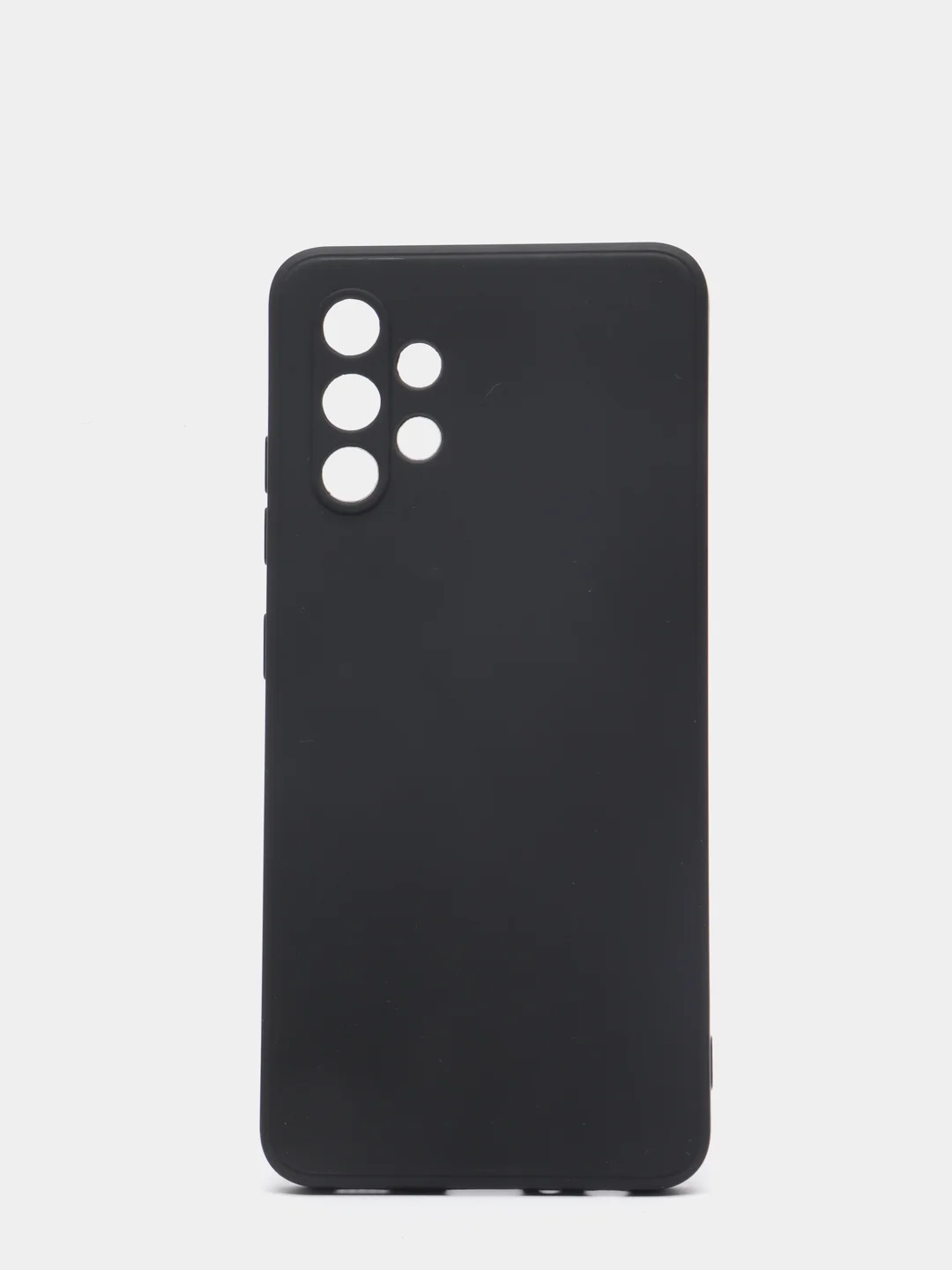 Черный чехол силиконовый Samsung A12, A32, A52, M32, A22, A50