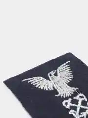 Синий термонаклейки на одежду армейские значки