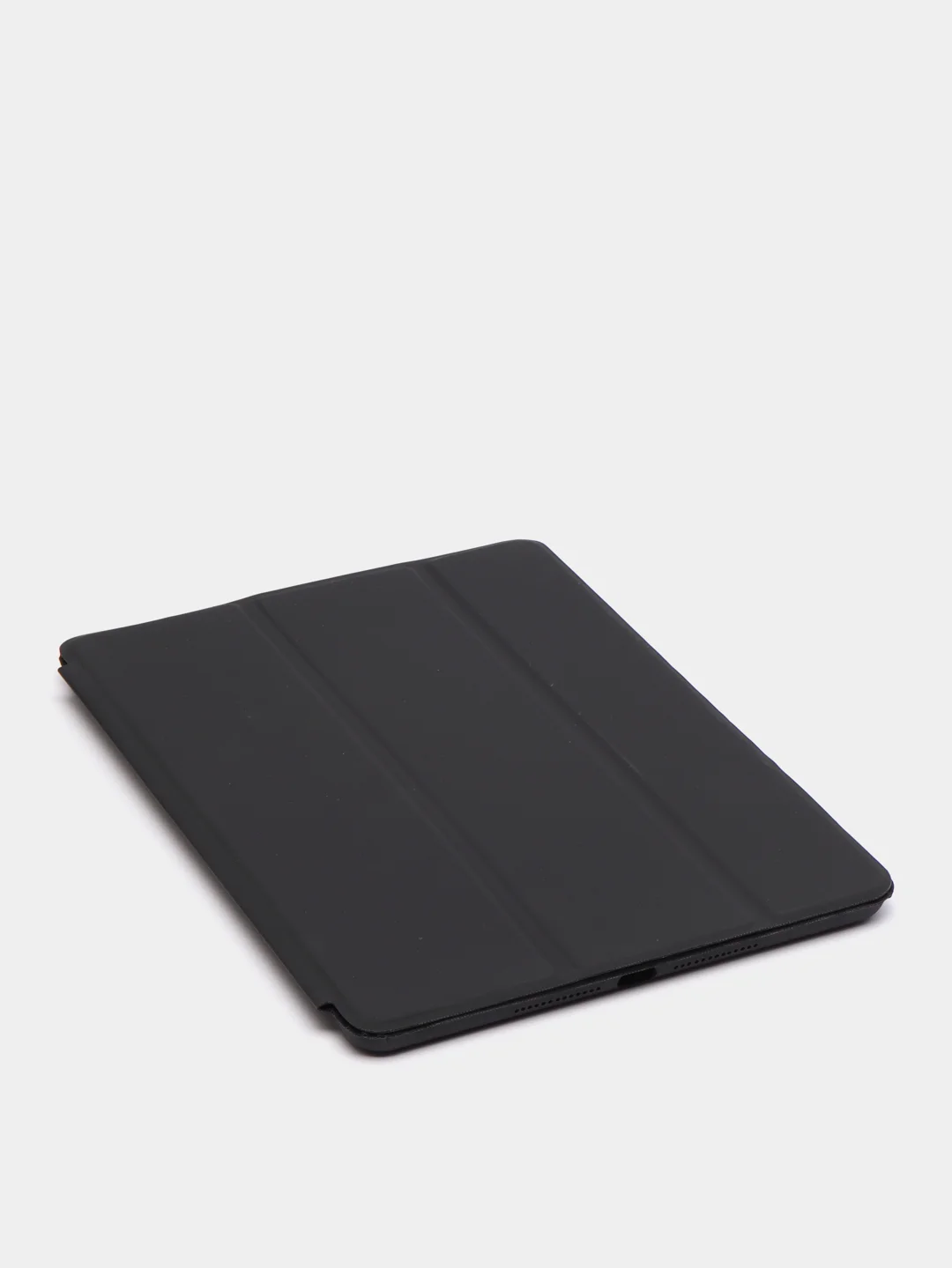 Черный стильный чехол со шторкой для iPad