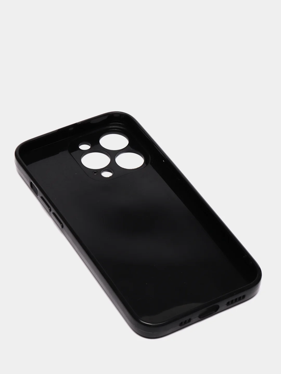 Черный чехол для iPhone 7 8 Plus XR X XS 11 12 13 Pro Max mini с защитой камеры айфон про макс