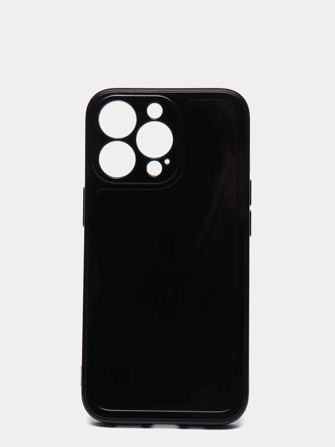 Черный чехол для iPhone 7 8 Plus XR X XS 11 12 13 Pro Max mini с защитой камеры айфон про макс