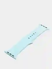 Голубой силиконовый ремешок для Apple Watch 38, 40, 42, 44
