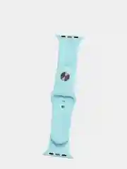 Голубой силиконовый ремешок для Apple Watch 38, 40, 42, 44