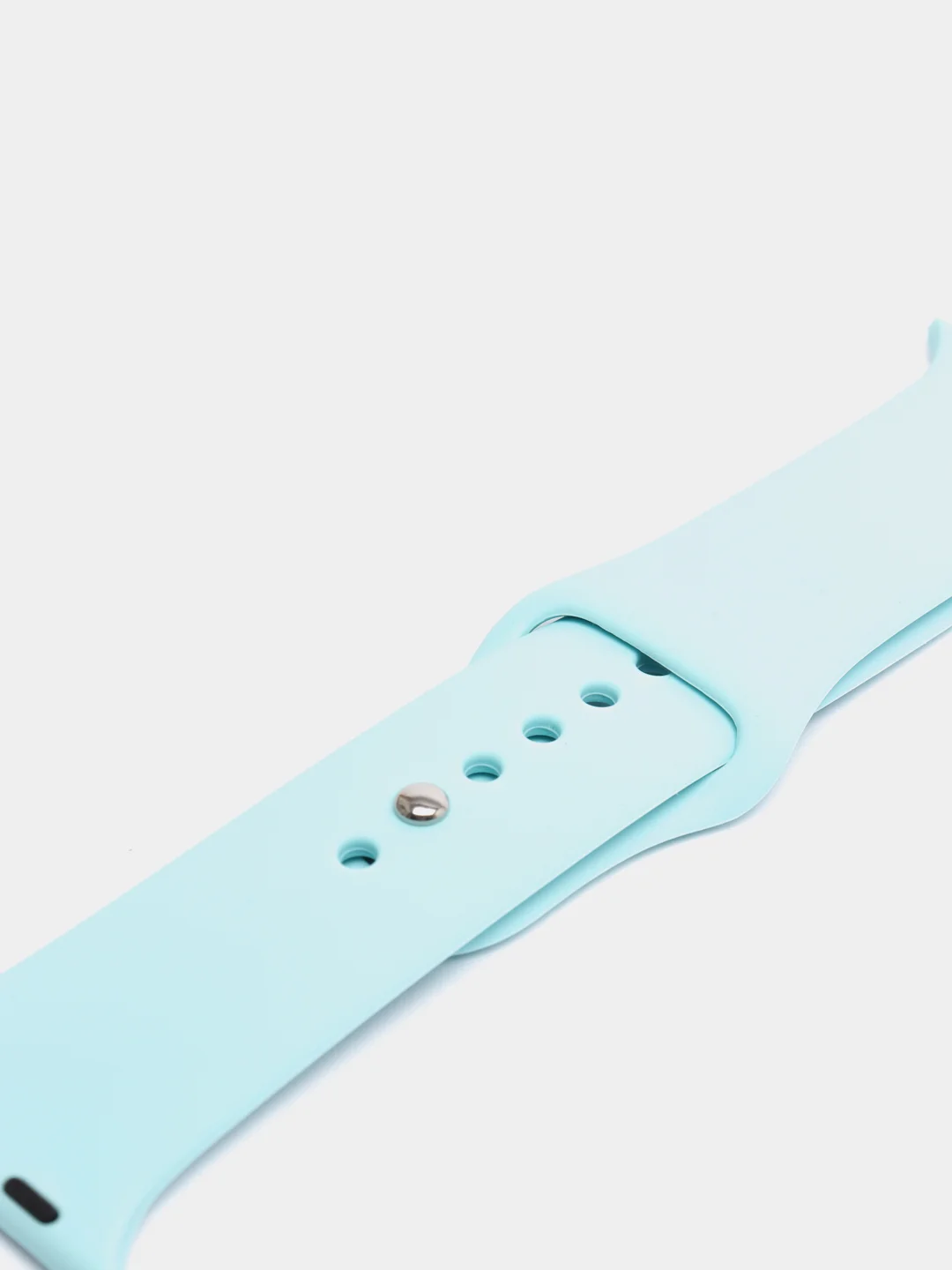 Голубой силиконовый ремешок для Apple Watch 38, 40, 42, 44