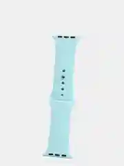 Голубой силиконовый ремешок для Apple Watch 38, 40, 42, 44