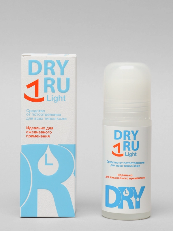 DRY RU Light средство от потоотделения для всех типов кожи, DRYDRY