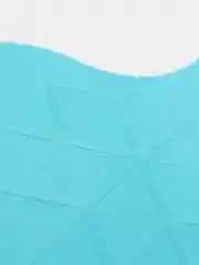 Бирюзовый санки-ледянки малые